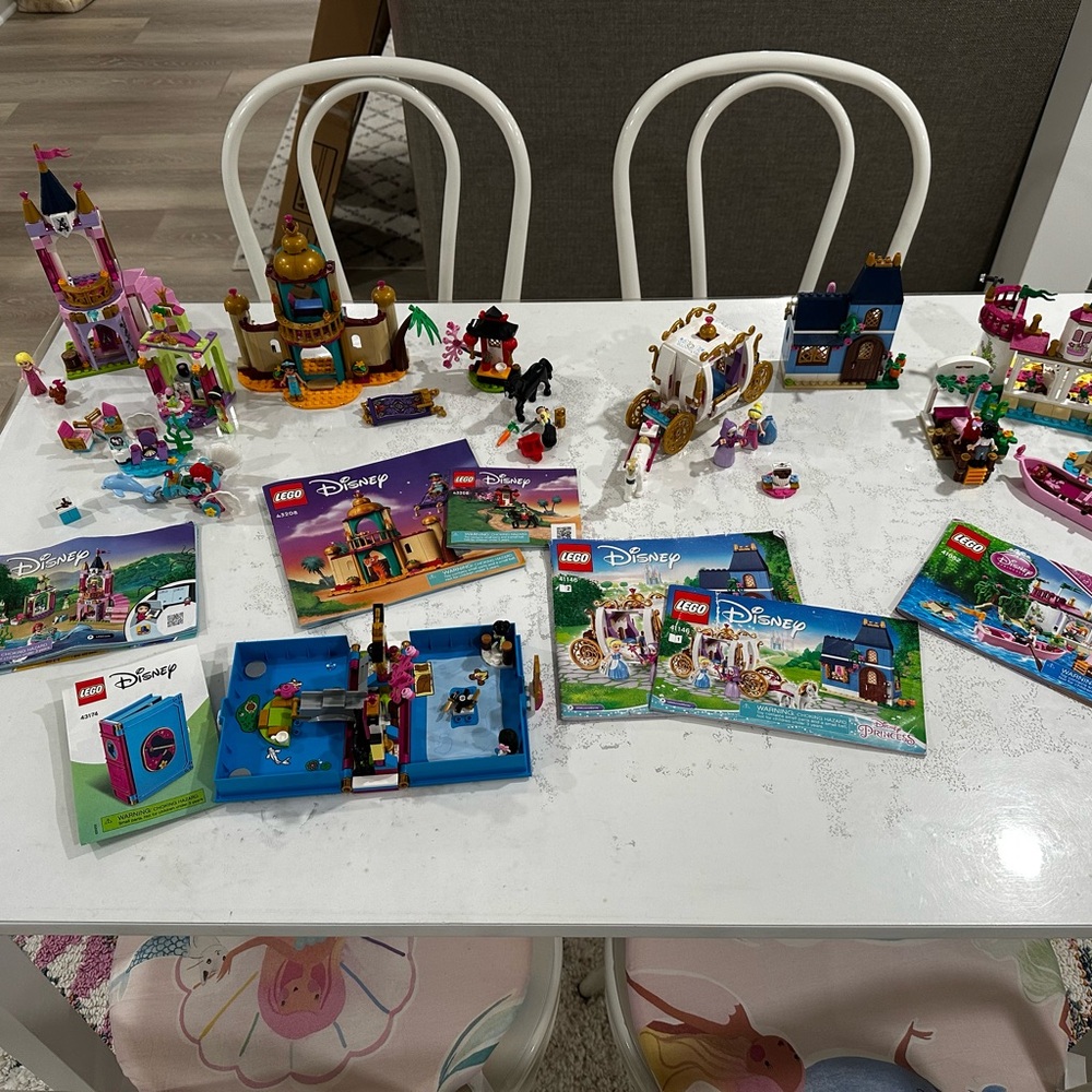 Lot of LEGO Disney Princess Playset